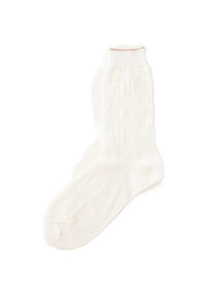 Antipast pointelle-knit socks - White