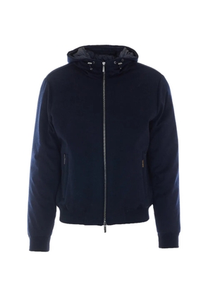 Moorer Oniro hooded jacket - Blue