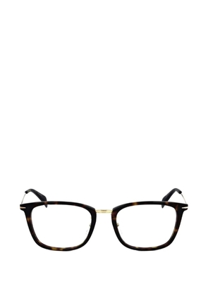 Eyewear by David Beckham square-frame glasses - Brown
