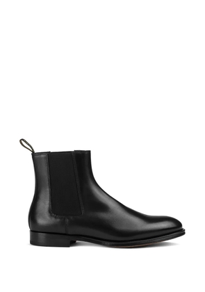 Doucal's elasticated-panel pull-tab ankle boots - Black