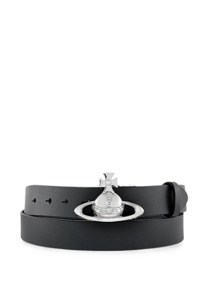 Vivienne Westwood Orb buckle belt - Black