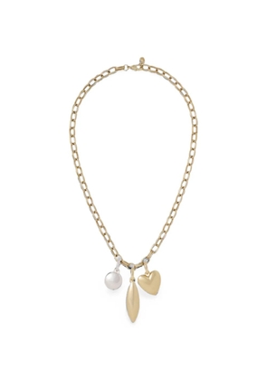 Roxanne Assoulin token charm-detail necklace - Gold