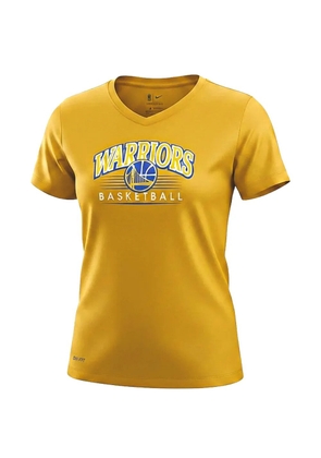 Nike x NBA Golden State Warriors V-Neck T-shirt - Yellow