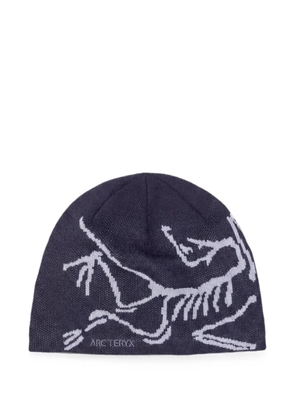 Arc'teryx logo-intarsia beanie hat - Black