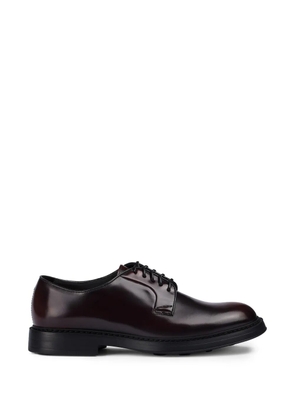 Doucal's lace-up leather Derby shoes - Brown