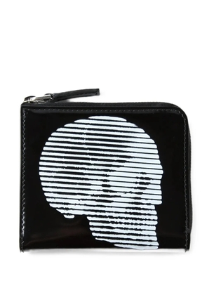 Alexander McQueen zip-around leather wallet - Black