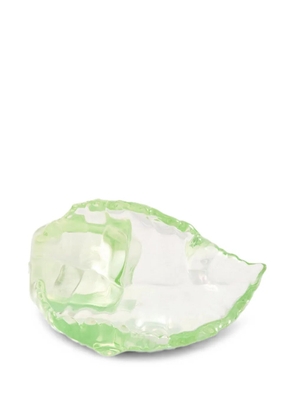 LA MANSO x Tetier Black Leaf ring - Green