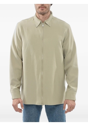 Studio Nicholson Axia zip-fastening shirt jacket - Neutrals