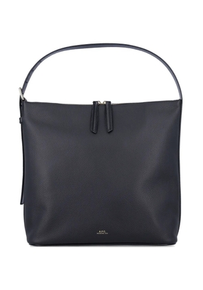 A.P.C. Vera leather shoulder bag - Black
