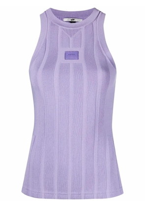 EYTYS Rancid ribbed-knit tank top - Purple