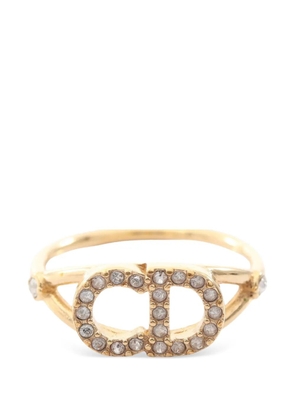 Christian Dior Pre-Owned 2010s CD logo ring - Gold