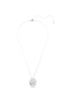Swarovski Sublime crystal wreath pendant necklace - Silver