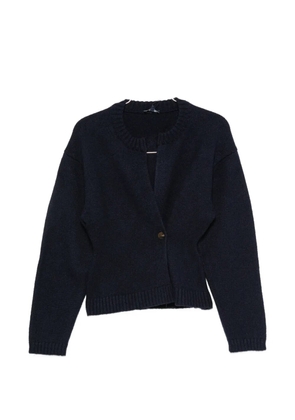 Soeur Galileo one-button cardigan - Blue
