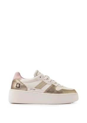 D.A.T.E. Court platform sneakers - Neutrals
