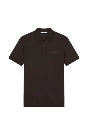 Givenchy polo in cotton with Givenchy Paris gros grain - Black