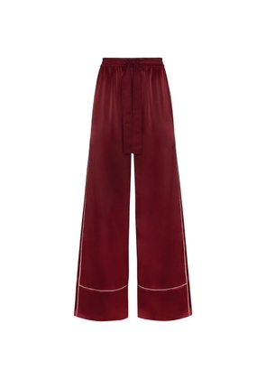 Roksanda Nael piping-detail trousers - Red