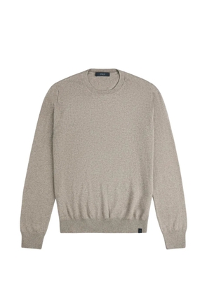 Fay crew-neck wool sweater - Grey