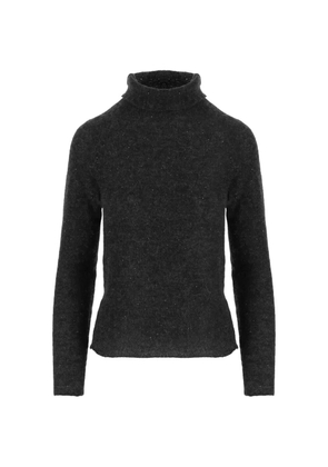 Bruno Manetti sequin-embellished turtleneck sweater - Grey