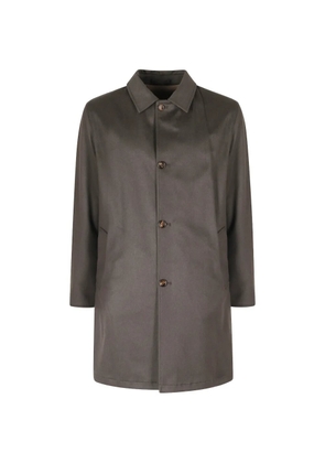 Kired mid-length single-breasted coat - Neutrals
