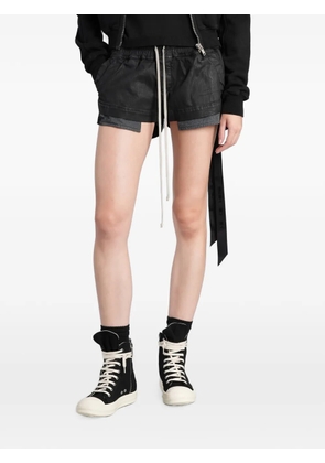 Rick Owens DRKSHDW Fog layered drawstring shorts - Black