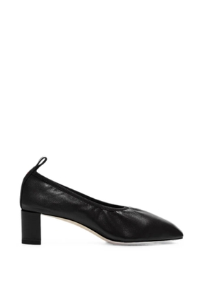 Aeyde Narissa leather heeled pumps - Black