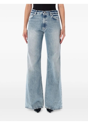 Haikure Clara belt-loop jeans - Blue