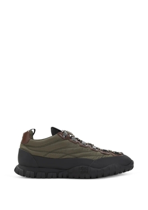 Miu Miu ripstop lace-up sneakers - Green