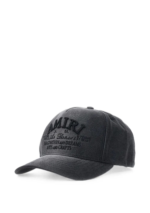 AMIRI logo-embroidered baseball cap - Grey