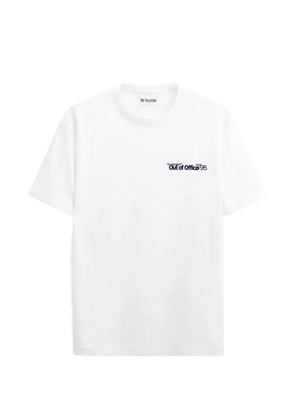 Vacation Out of Office logo-print T-shirt - White