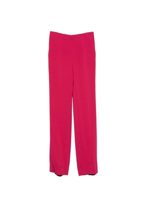 Valentino Garavani high-waisted straight-leg trousers - Pink