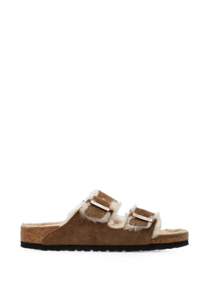 Birkenstock Arizona shearling sandals - Brown