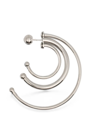 Panconesi Pierced Solar triple-hoop earrings - Silver
