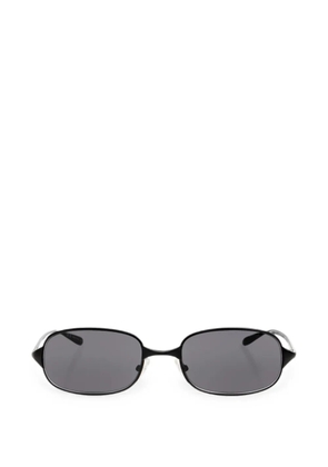 Alexander McQueen Eyewear oval-frame sunglasses - Black