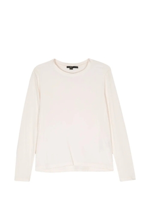 Seventy long-sleeve round-neck sweater - White