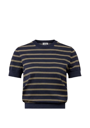 Drykorn Ronija striped short-sleeve T-shirt - Blue