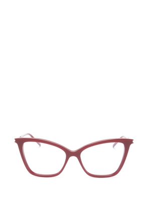 Saint Laurent Eyewear cat-eye frame glasses - Red
