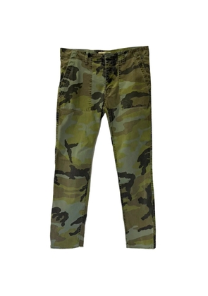 Nili Lotan camouflage cotton cargo pants - Green