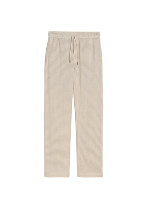 OAS Company Ayora net trousers - Neutrals