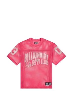 Billionaire Boys Club logo-print mesh T-shirt - Pink