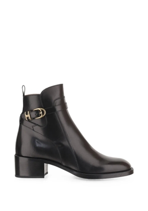 Sartore buckle-strap ankle boots - Black