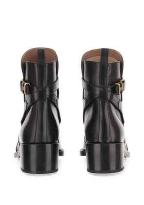Sartore buckle-strap ankle boots - Black