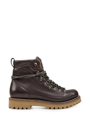 Church's lace-up leather boots - Brown