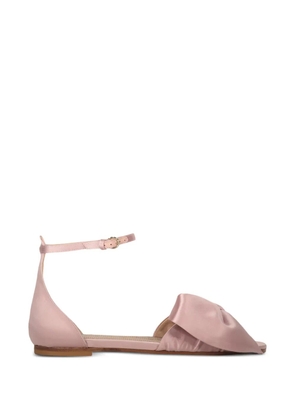 RED(V) bow-detail ankle-strap sandals - Pink