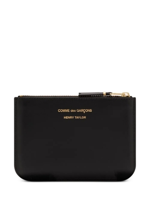 Comme Des Garçons Wallet Henry Taylor zip pouch - Black