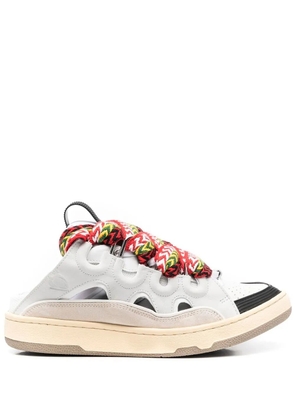Lanvin low-top leather sneakers - White