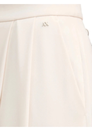 Armani Exchange button-fastening pleated trousers - Neutrals