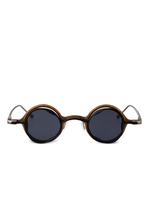 Rigards round-frame sunglasses - Red