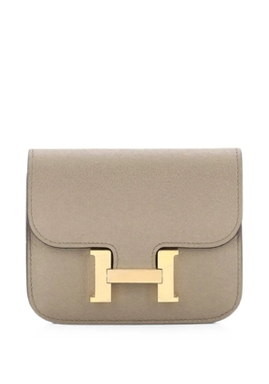 Hermès Pre-Owned Constance Slim Wallet Evercolor small wallets - Brown