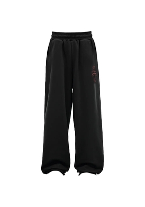 PROTOTYPES double-waistband track pants - Black