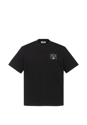 MCM we the best logo-print T-shirt - Black